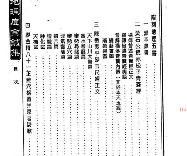 地理青囊玉尺度金针集 -神秘学领域最全