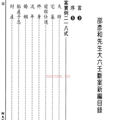 宋 邵彦和  《大六壬断案新编》.pdf 667页 -神秘学领域最全