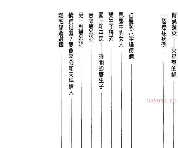 白汉忠 现代占星流年推运 -神秘学领域最全