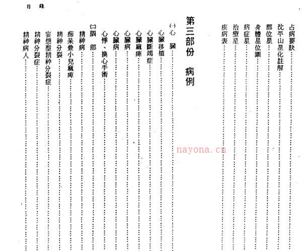 沉平山-紫微斗数占病断诀实例 -神秘学领域最全