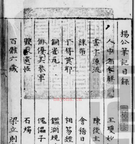 杨公笔录-(宋)杨彦龄撰-明[1368-1644]-11105》.pdf -神秘学领域最全