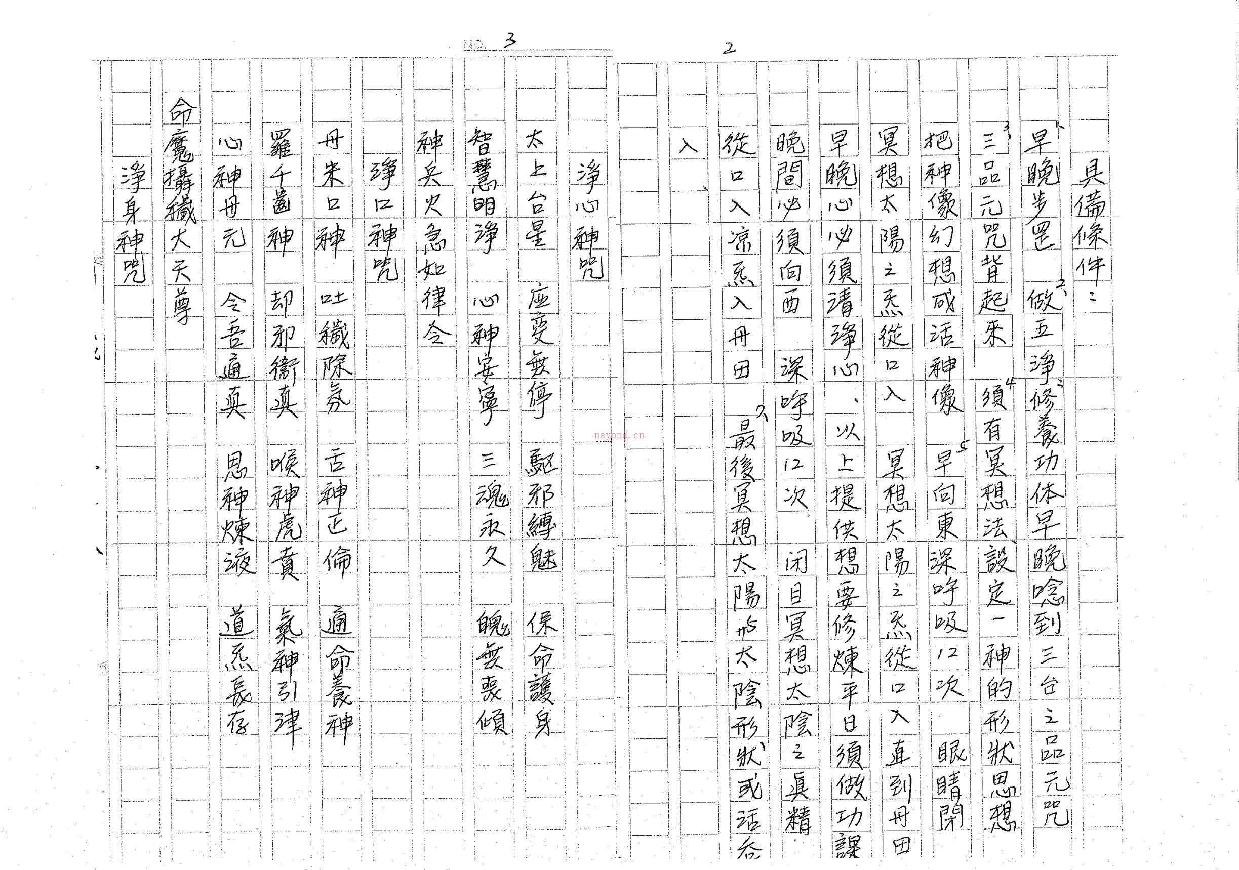 闾山法派六丁六甲科讲义32面电子版稀有法本