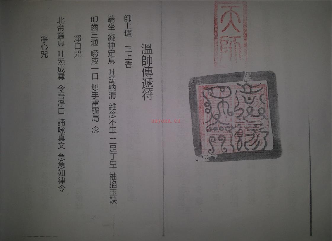 清微符箓汇集三通电子版（正一天师清微派薛宏旻道长秘本） 高端法本