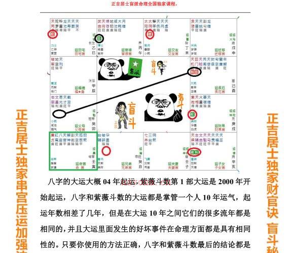 正吉居士破例大公开 盲派命理三大法宝.pdf 二版绝密494页 百度云 -神秘学领域最全