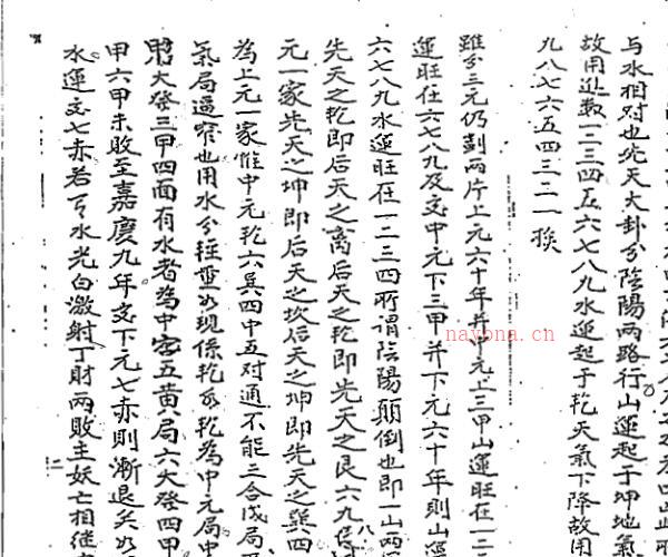 杨公三元挨星法抄本.pdf -神秘学领域最全