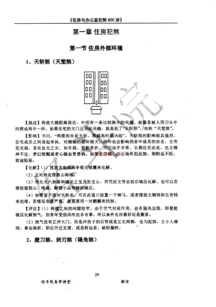 住房与办公室犯煞800讲387页电子版 高端法本