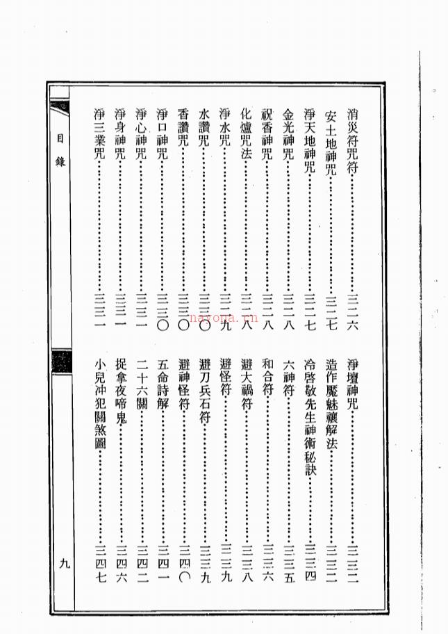 符咒经典《道坛灵符全书》上下册800多页电子版 高端法本