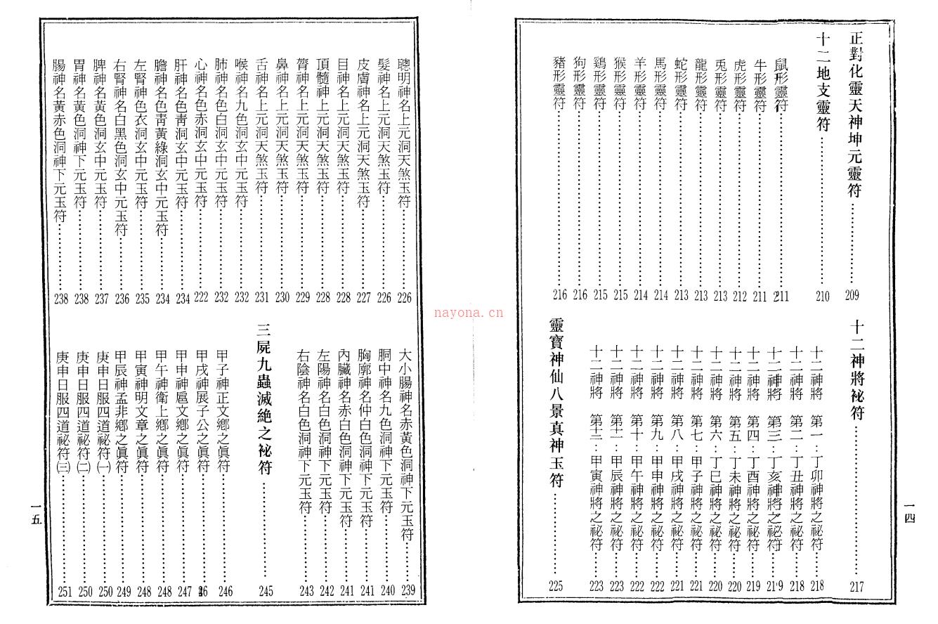 龙潭阁藏版《符咒神法通灵秘笈 》618页电子版 高端法本