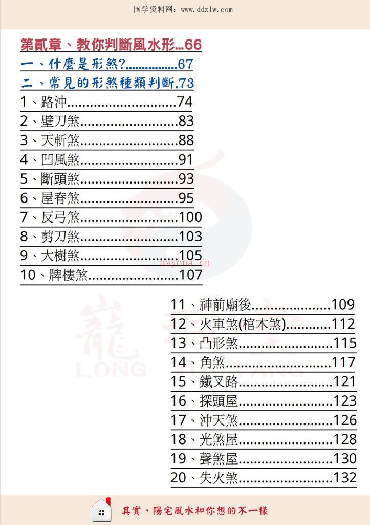 阳宅风水和你想的不一样高清彩色版326页电子版 高端法本