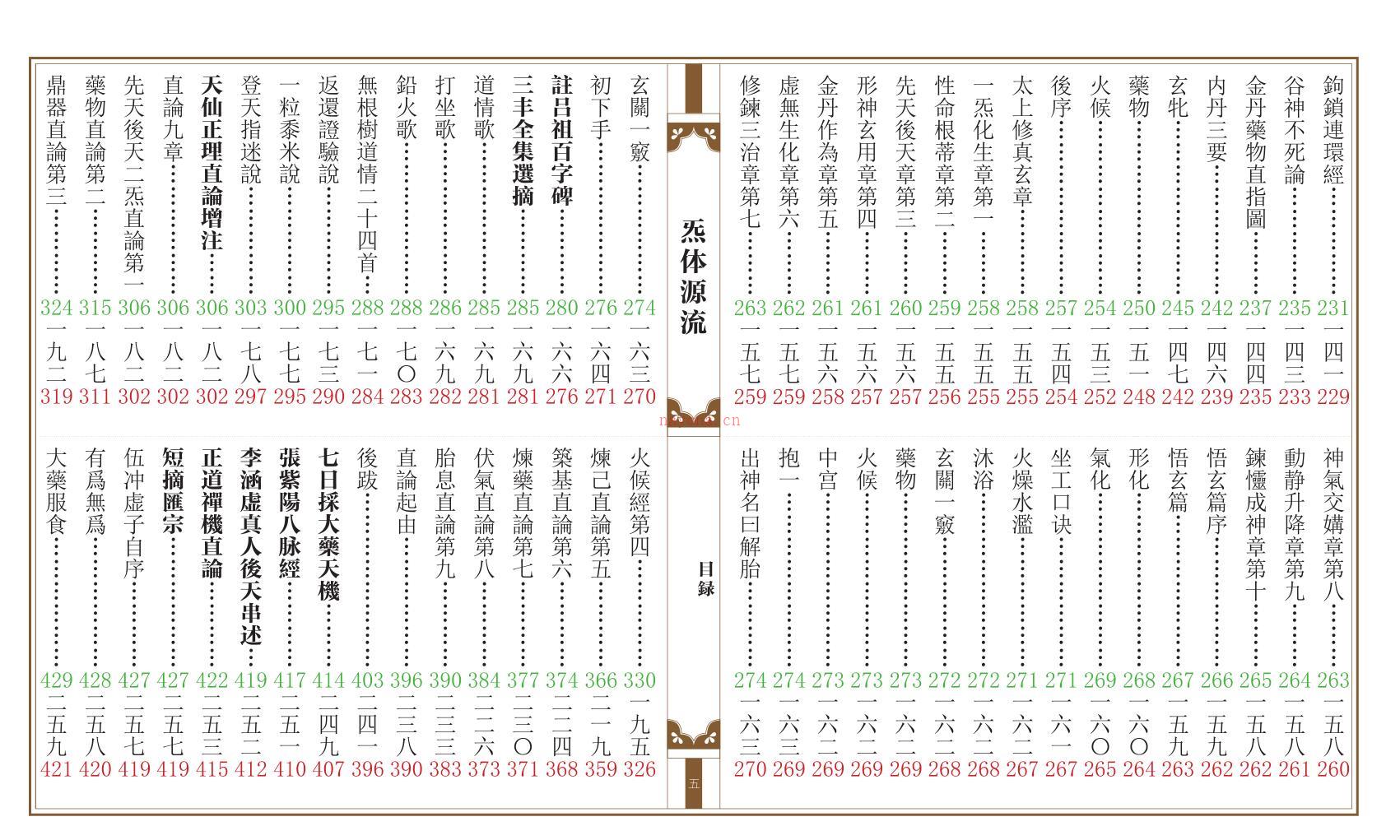 炁体源流四色整理版296页电子版稀有法本