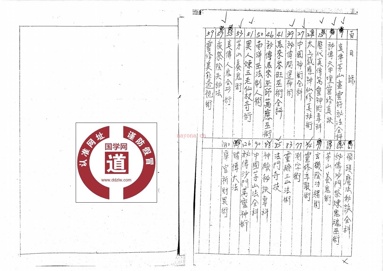 大显灵威《真传茅山画灵符秘法全科》132页电子版稀有法本