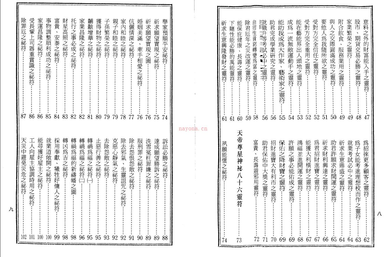 龙潭阁藏版《符咒神法通灵秘笈 》618页电子版 高端法本