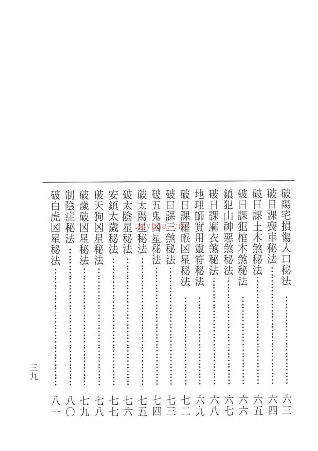 阳宅秘录完整版《风水符诀》130页电子版 高端法本