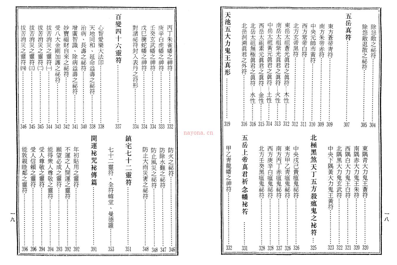 龙潭阁藏版《符咒神法通灵秘笈 》618页电子版稀有法本