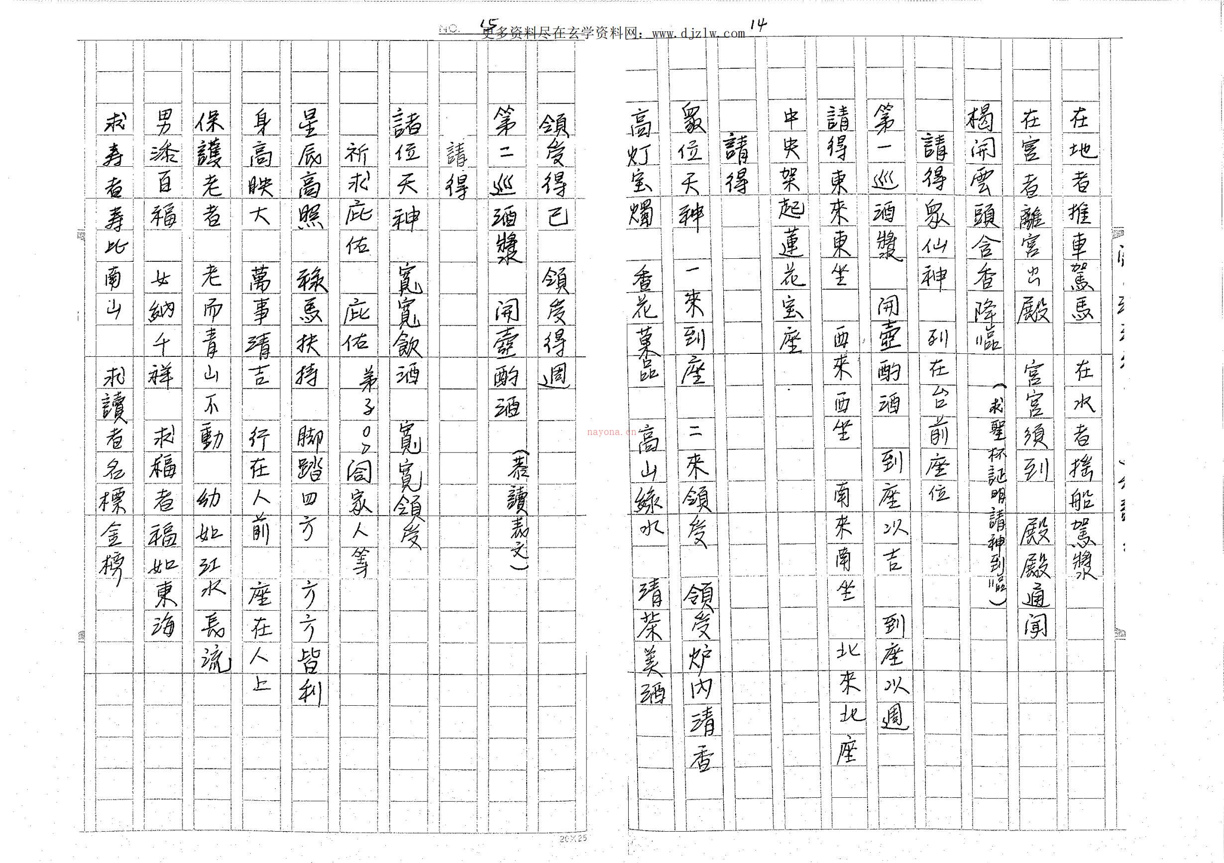 闾山法派兽灵运财科讲义32面电子版稀有法本