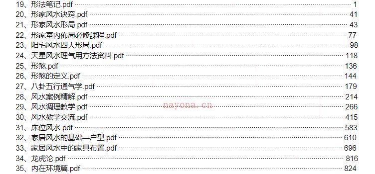 风水堪舆：形家风水文档合集，干货多多 网盘