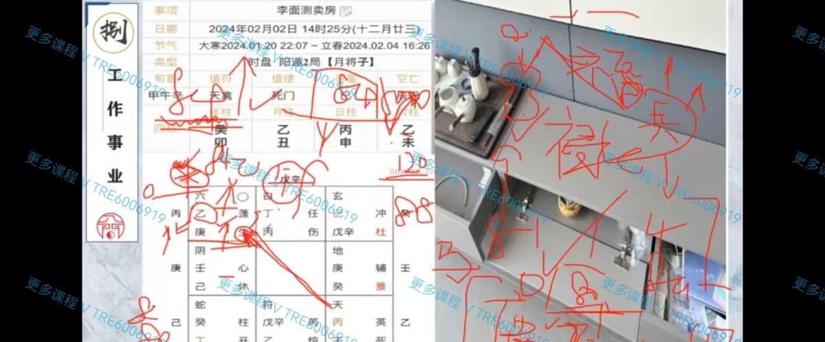 (奇门遁甲)凌依宸 奇门遁甲布局讨研会 视频课程 原价13999