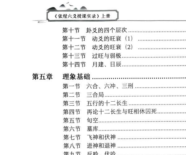 张煜《六爻授课实录》 -神秘学领域最全