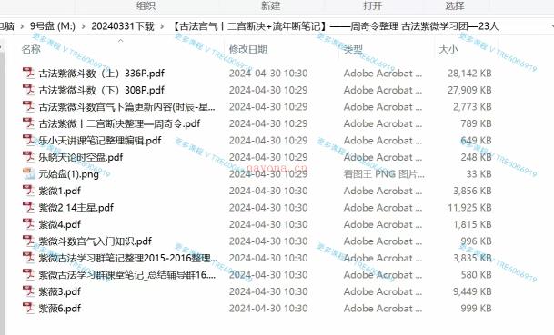 (紫微斗数)周奇令整理 古法宫气十二宫断决+流年断笔记 古法紫微学习 PDF电子版