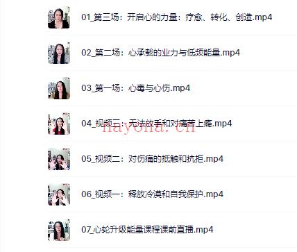 AFRT心轮升级能量课程 7集视频