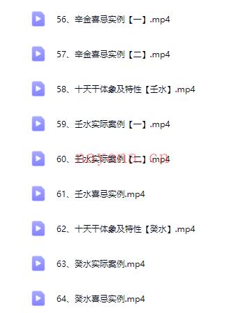 赵奕臻 子平之法精英篇【高级班】64集视频