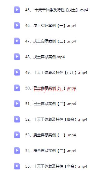 赵奕臻 子平之法精英篇【高级班】64集视频