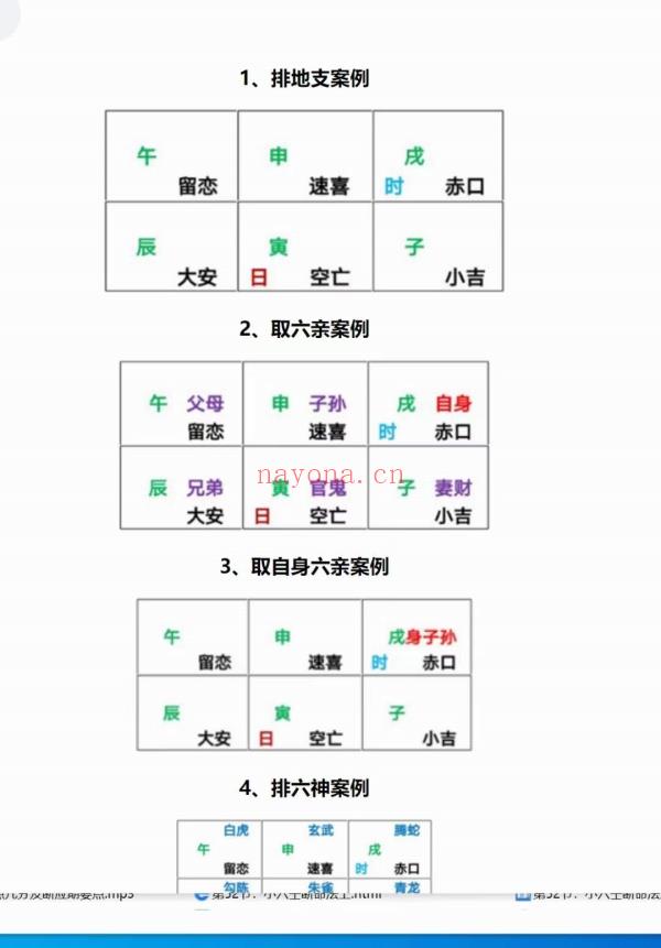 蒙派内部八字学习资料 视频14集