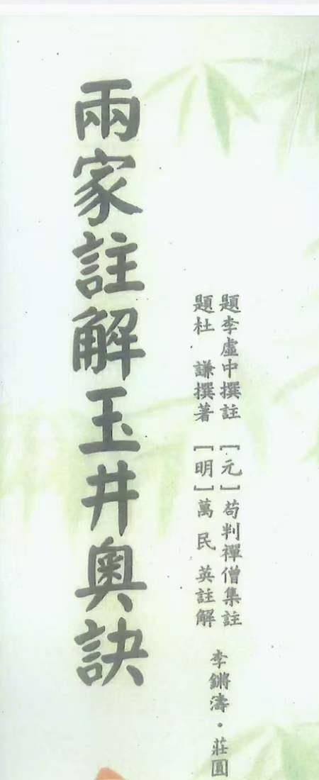 雨家注解玉井奥诀 220P.pdf