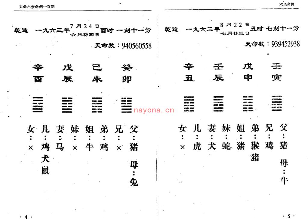 MX53739.曹展硕-《铁板神数六亲命例二百例》(105双页)      