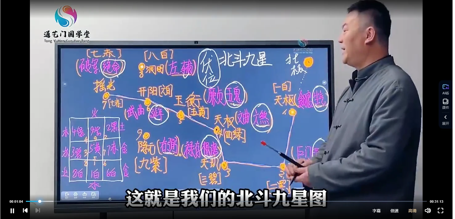 图片[2]_通艺门国学黄山霁老师《天星数字学》视频2集_易经玄学资料网