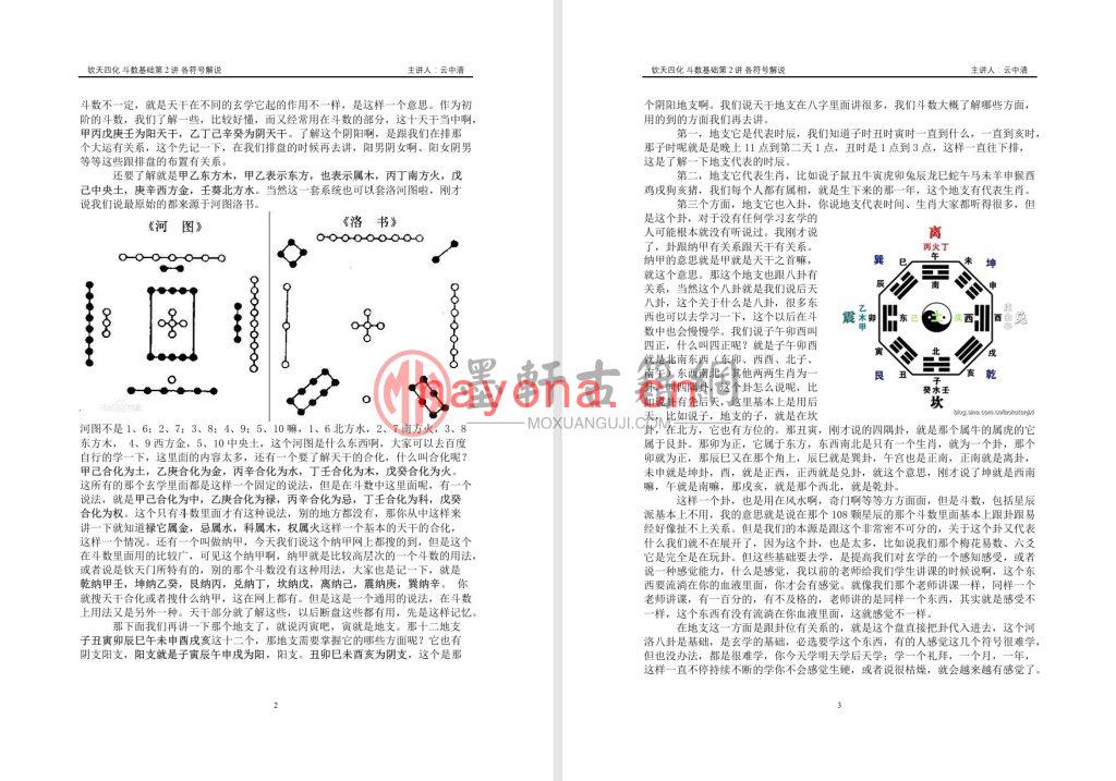 云中清-《钦天四化紫微斗数基础基础》(157单页)