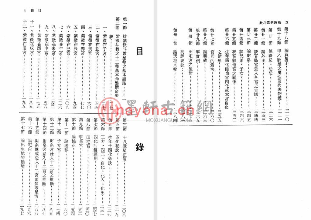 法主堂山人-《高段紫微斗数》高清版(402单页)