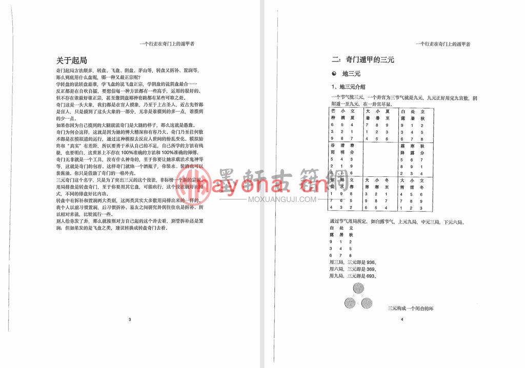 左耶老道-《三元奇门遁甲秘册》(160单页)