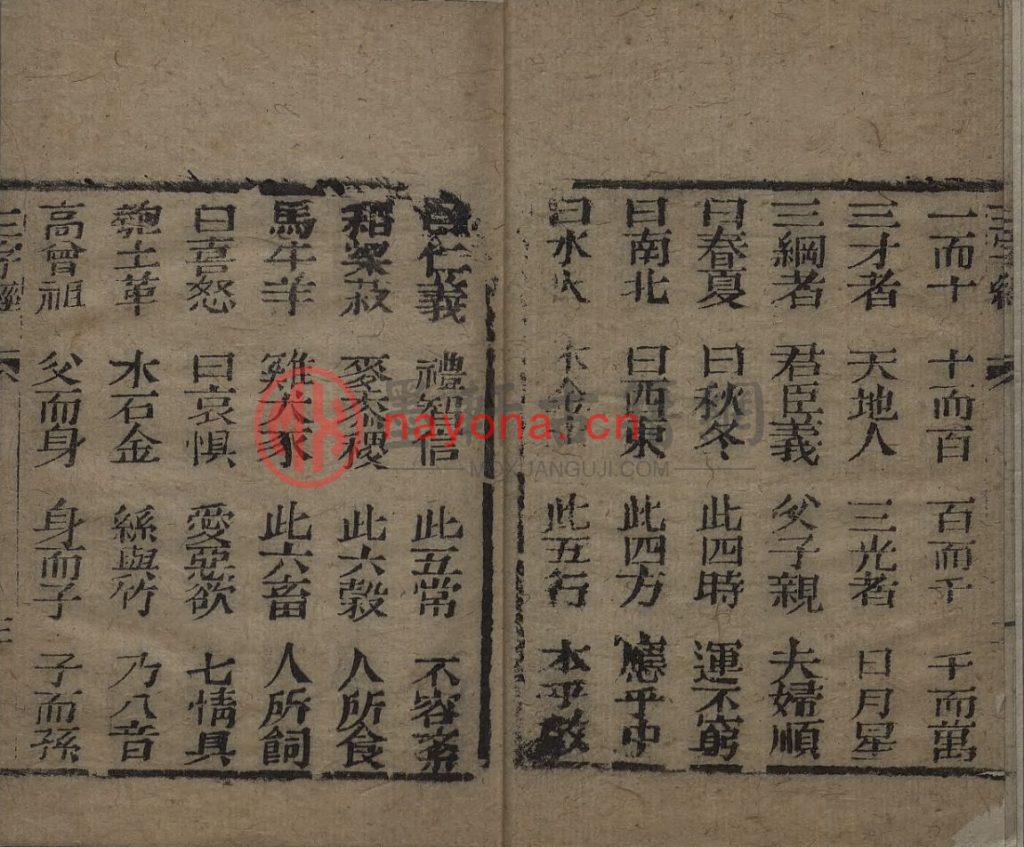 (宋)王应麟-新刻袖珍三字经(1册) 古籍PDF下载,国学古籍在线,国学古籍下载