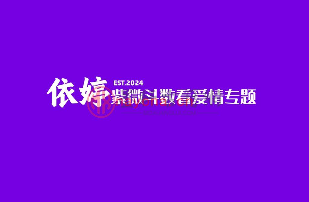 依婷-《紫微斗数看爱情专题》(上下两册)