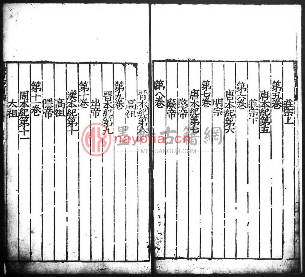 (宋)欧阳修-五代史记 七十四卷(12册) 古籍PDF下载,古籍在线,古籍下载