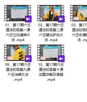 楚恒六壬教道法初级10集 李钦霆插图