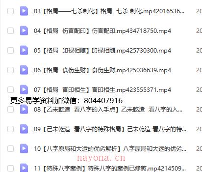 晟煜 四柱高级实战班64集 网盘