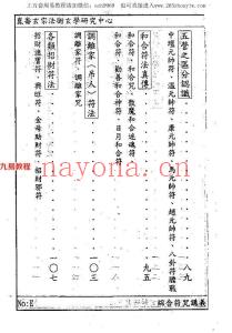 符咒讲义(完整)34页pdf