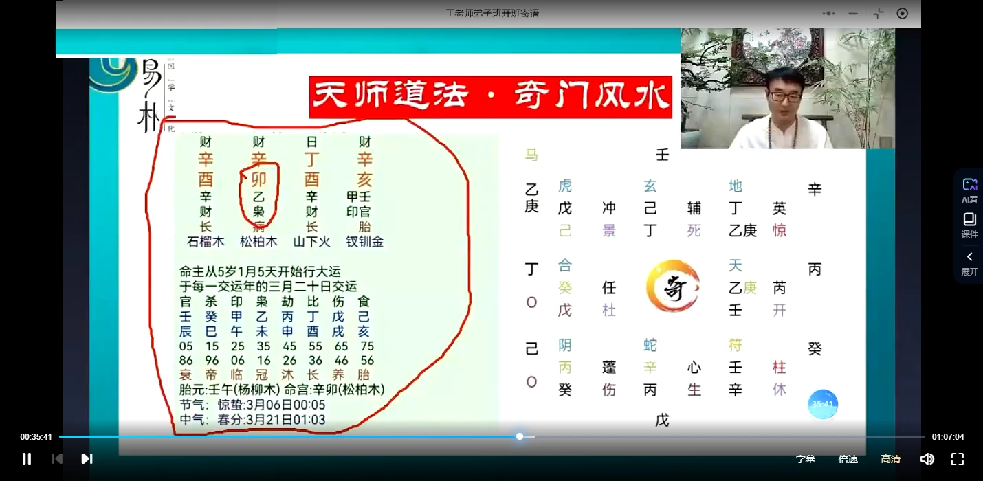 图片[3]_于城道2023弟子班课程（视频25集）_易经玄学资料网