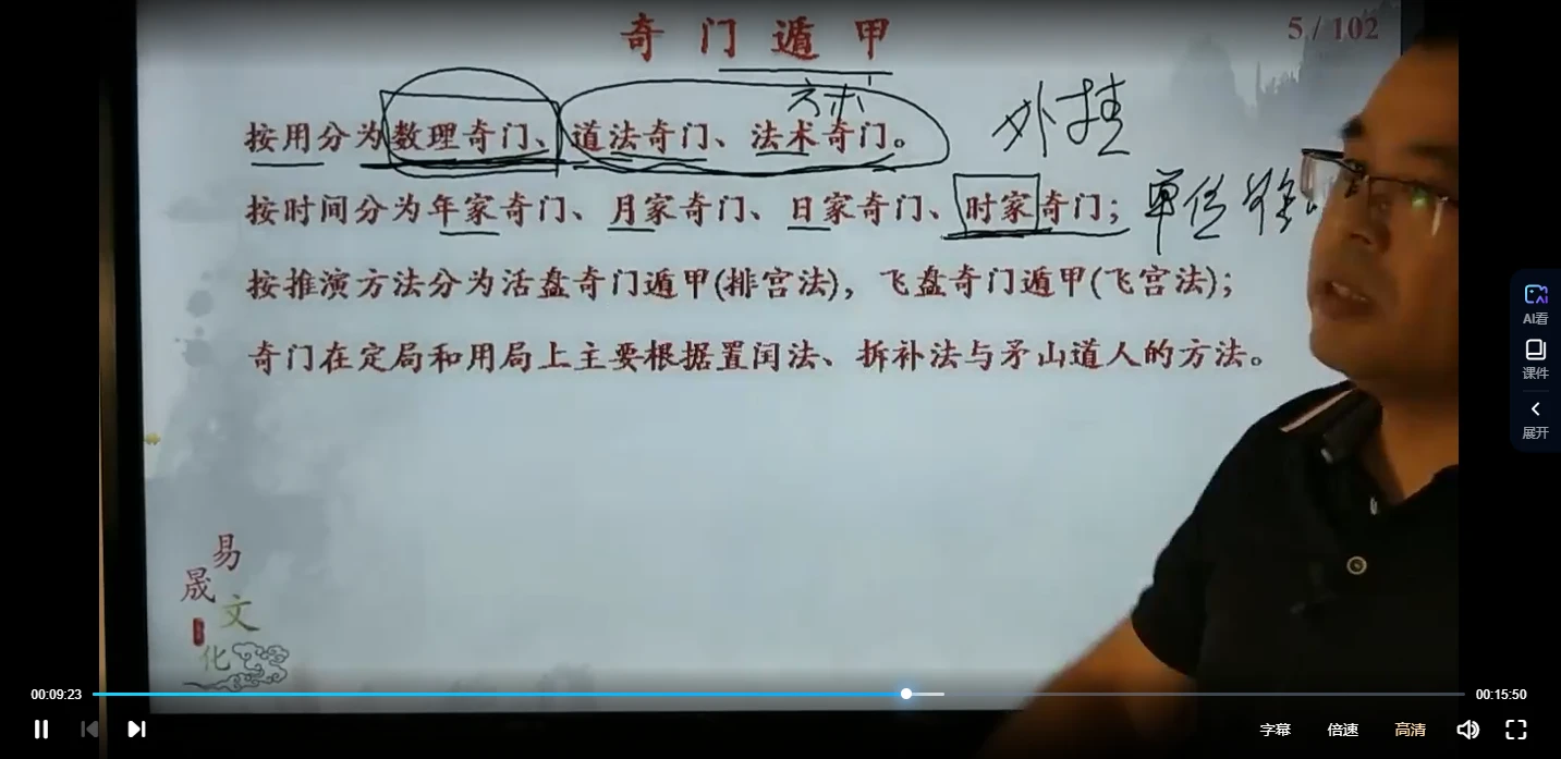 图片[4]_易晟-奇门遁甲视频课程（视频22集）_易经玄学资料网