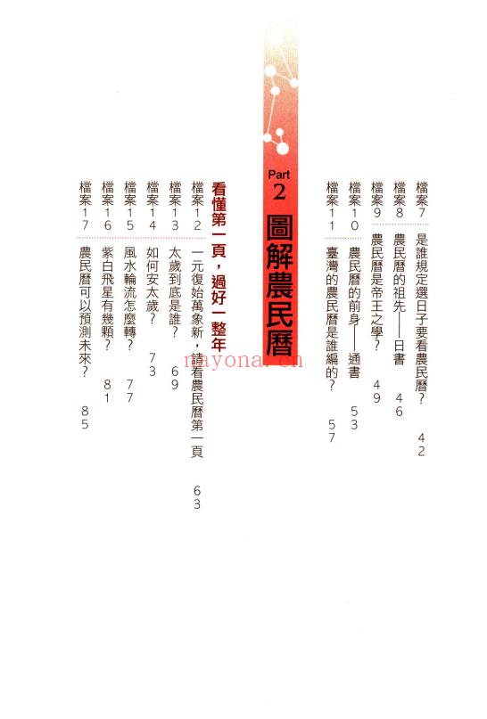 柿子(台湾)《第一次挑日子就该懂的农民历常识》290页.PDF电子版