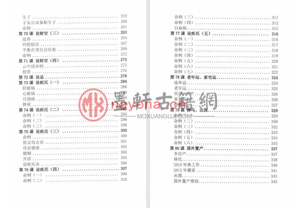 云中清-案例集《2012年钦天四化研修班整理稿扫描版上下册》(合计711单页)