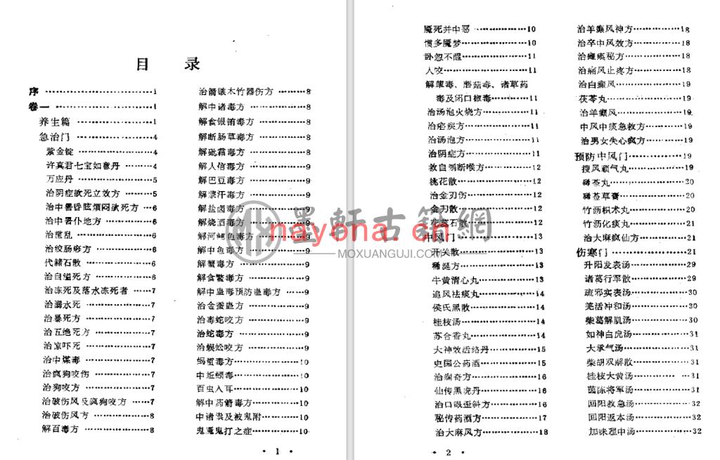 年希尧-《集验良方》(260单页)  