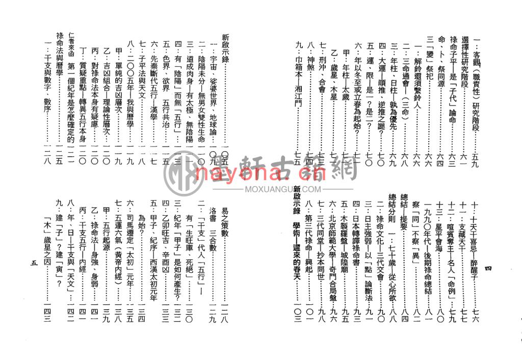 梁湘润-《禄命传习启示录命卜医同源(行卯版)》(135双页)