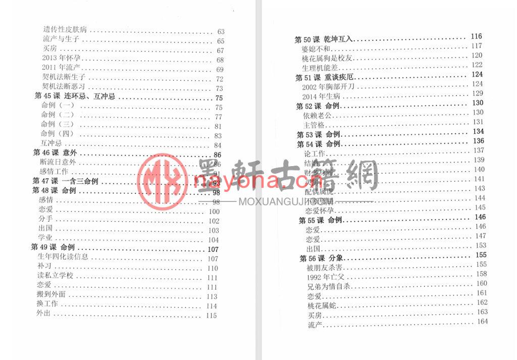 云中清-案例集《2012年钦天四化研修班整理稿扫描版上下册》(合计711单页)