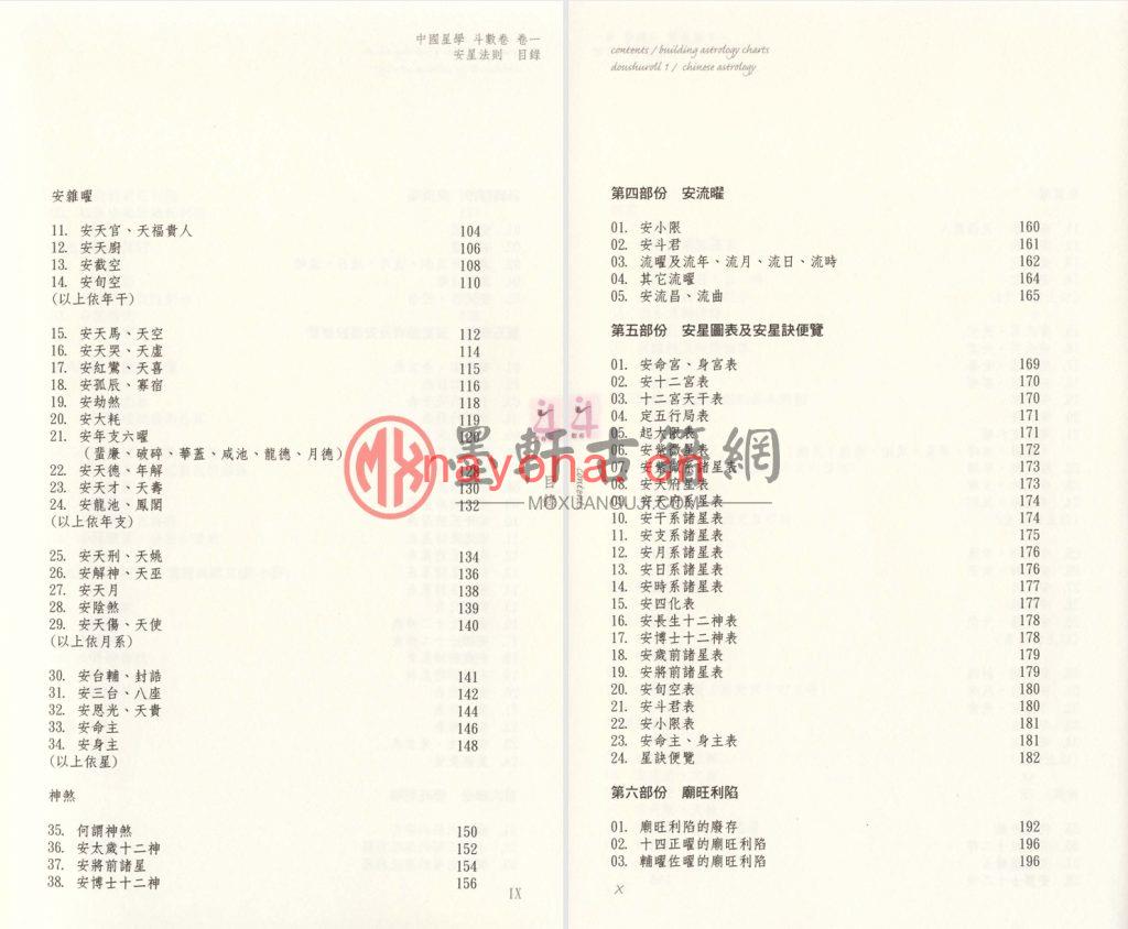 叶汉良-中国星学《斗数卷(卷1)安星法则》彩色版(282单页) PDF电子版