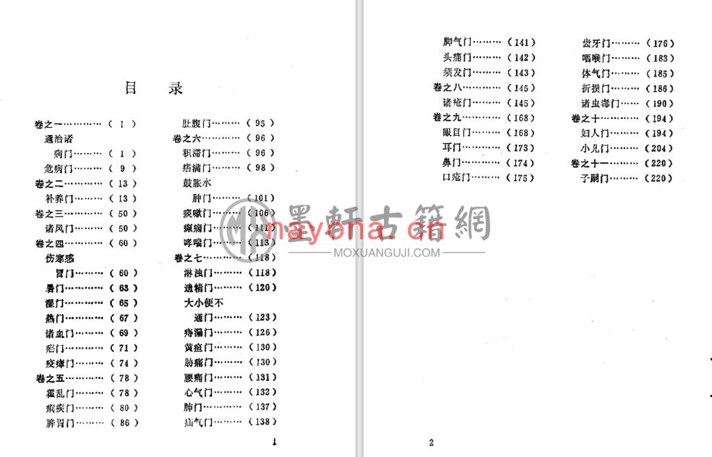 张时彻-《珍本医籍丛刊-摄生众妙方》(253单页)