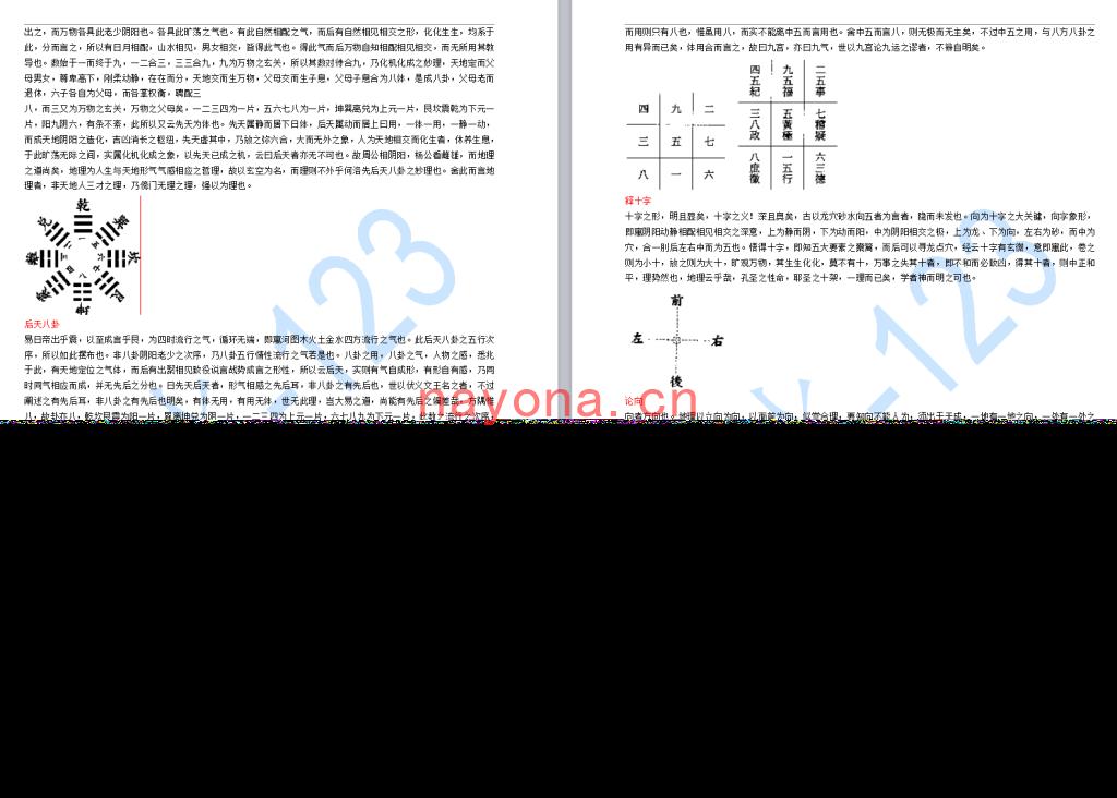 谈养吾-《玄空本义》(118单页) DOC电子版下载