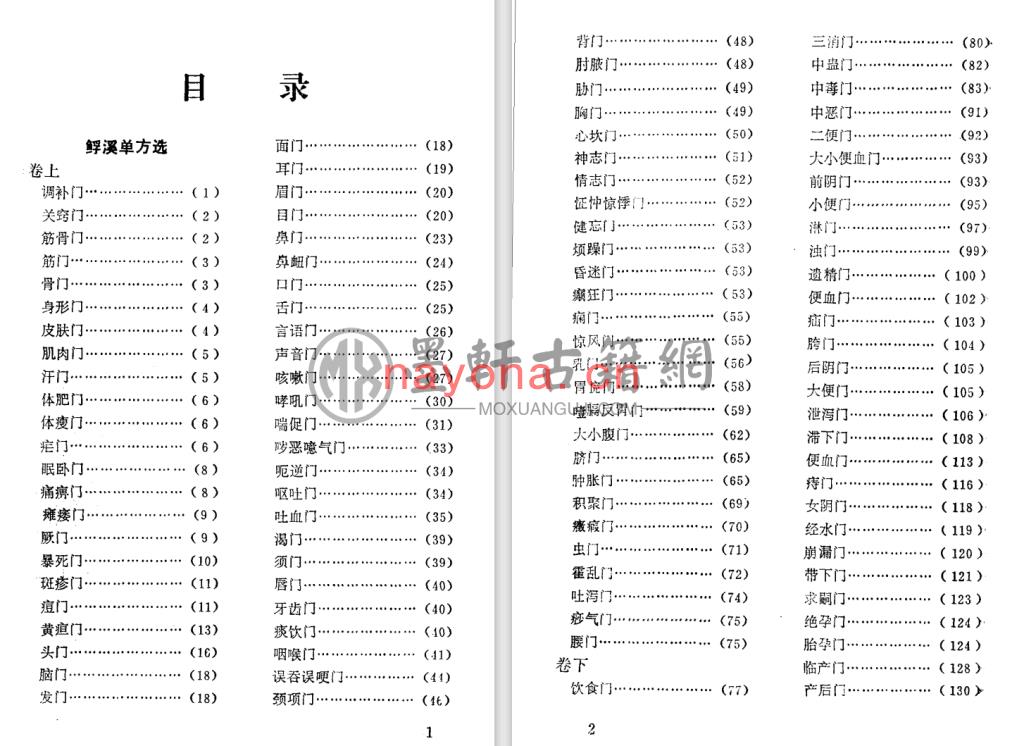 陆锦燧-《鳆溪秘传简验方》(299单页)